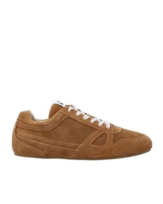 Isabel Marant Brown Sennyh Low-Top Sneakers for men