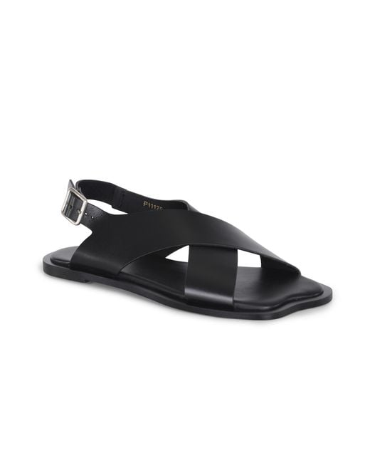 Alohas Black Nalu Flat Sandals