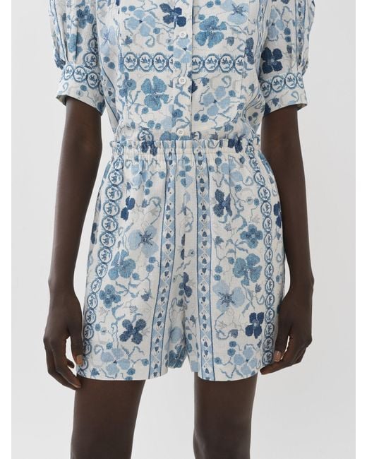 See By Chloé Blue See By Chloé Graphic Printed Boxer Shorts