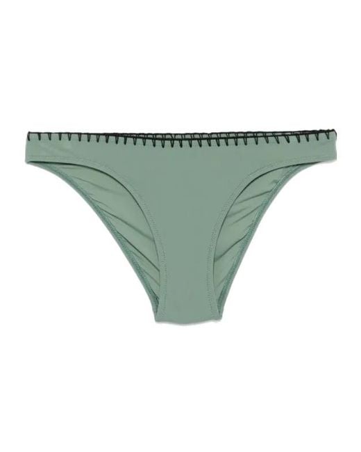 Nanushka Green Merve Bikini Bottoms