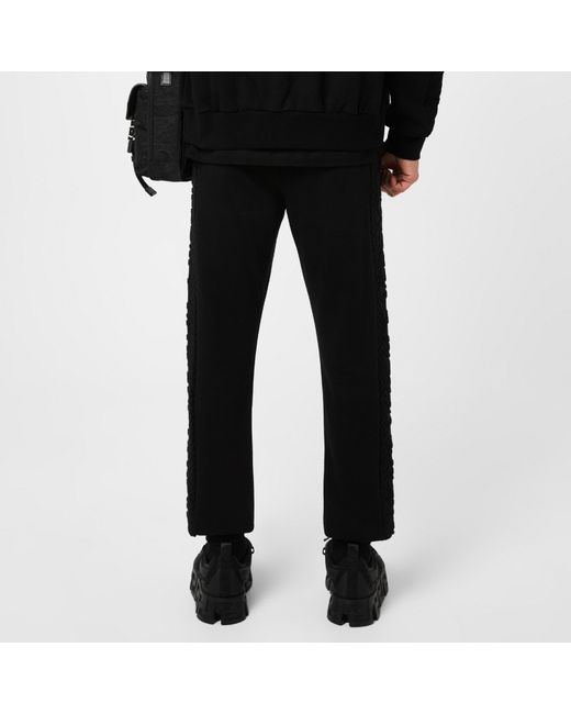 Versace Black Cuffed Sweatpants for men