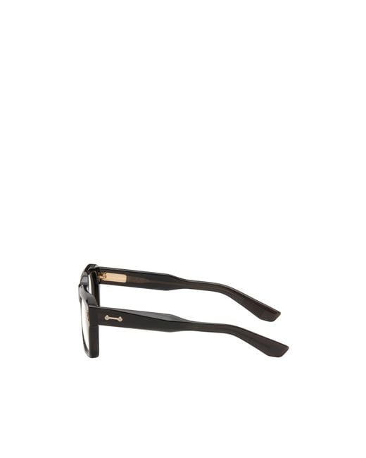 Akoni White Pegasus Full-Rimmed Glasses for men