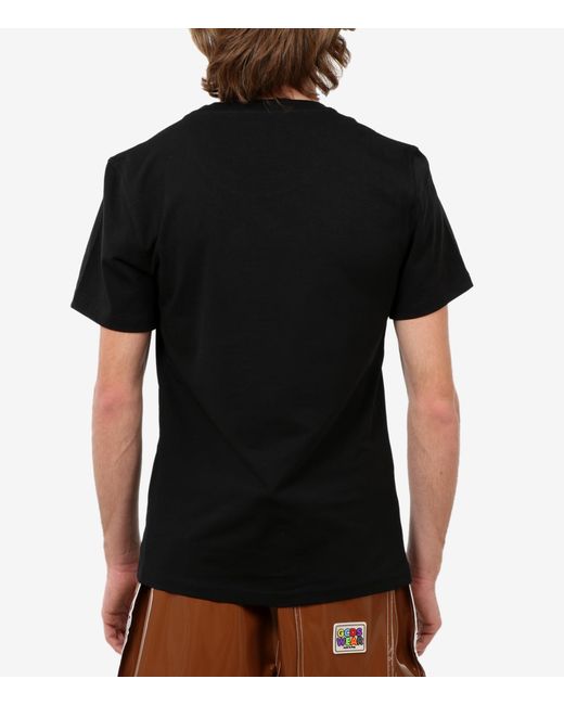 Moschino Black Logo Printed T-Shirt for men