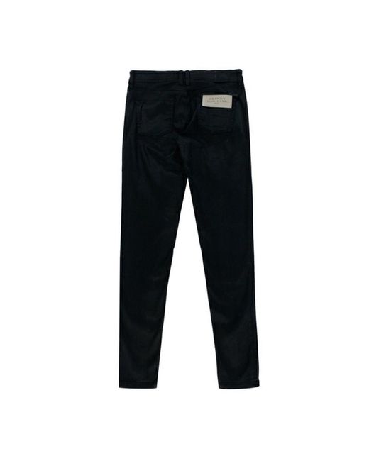 Burberry Black Belt-Loop Jeans