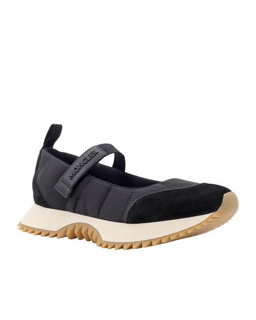 Moncler Black Pacey Ballet Sneakers