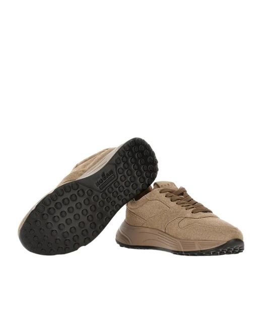 Hogan Brown Hyperlight Sneakers for men