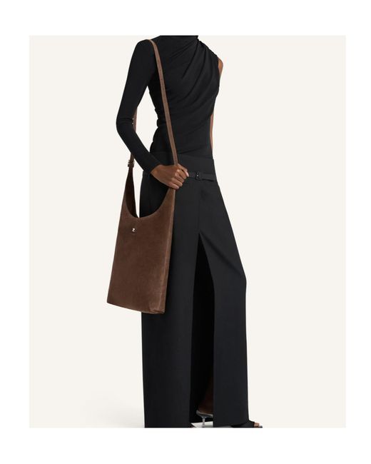 Courreges Brown Courrèges Large Melt Tote Bag
