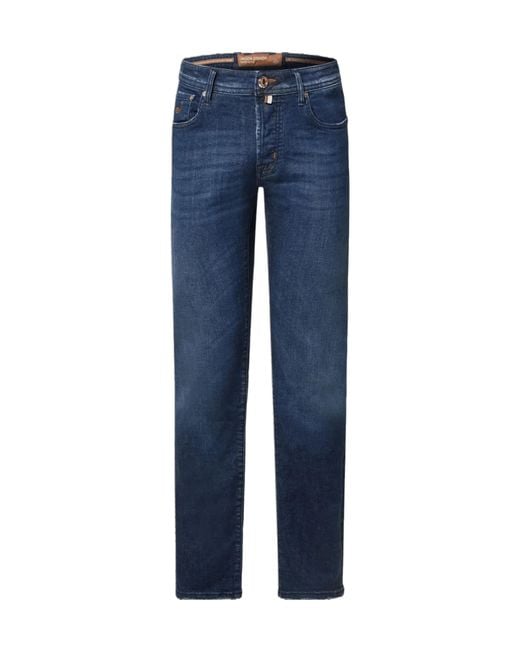 Jacob Cohen Blue Belt-Tethered Jeans for men