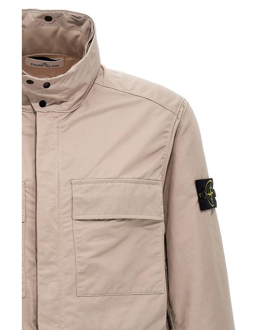 Stone Island Natural Logo Casual Jacket for men