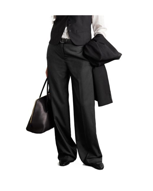 The Row Black Bufus Pants