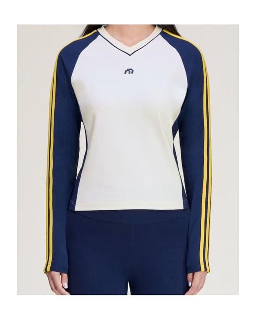 Adidas Blue Originals X Miaou Base Layer Top