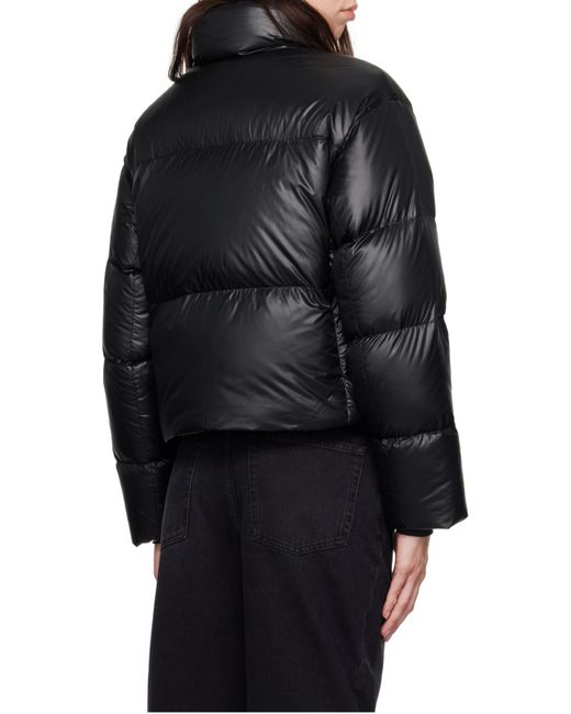 Canada Goose Black Cypress Cropped Puffer Jacket