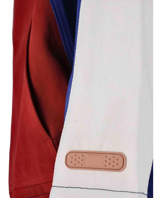 PDF CHANNEL Red Pdf Low Ride Jacket for men
