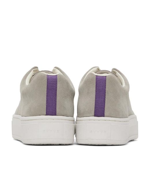 Eytys Gray Doja S-O Low-Cut Casual Skate Shoes for men