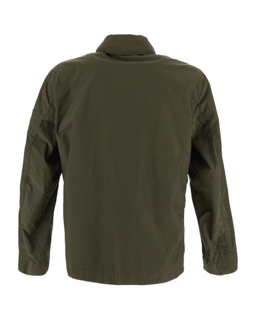 Stone Island Green Light Compact Touch Poly-Tc Jacket for men
