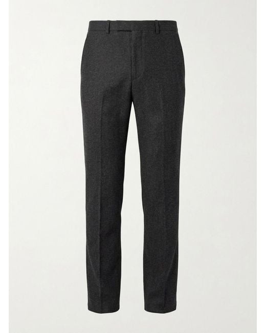 Gucci Black Mouliné Pants for men