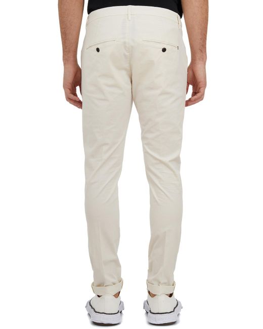 Dondup Gray Belt-Loop Jeans for men