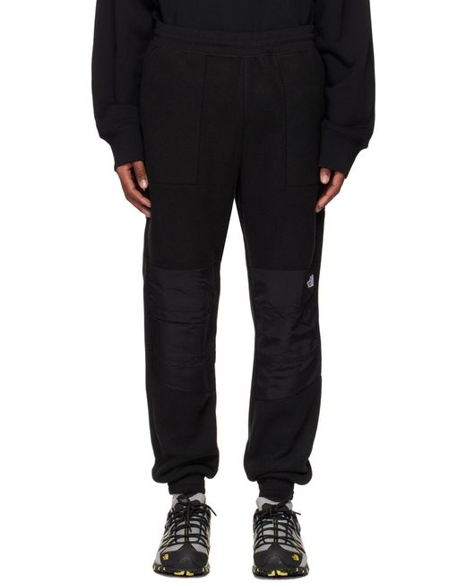 The North Face Black Logo-Printed Track Pants for men