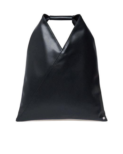 MM6 by Maison Martin Margiela Black Triangle Handbag