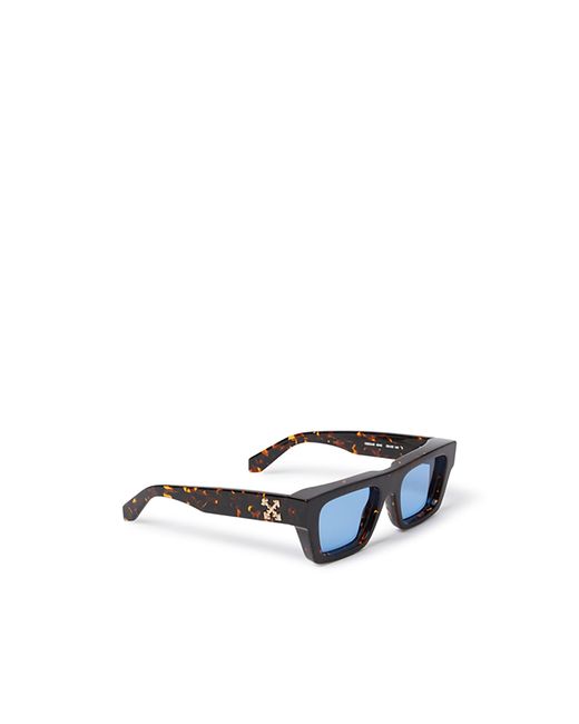 Off-White c/o Virgil Abloh Blue Rectangular Sunglasses for men