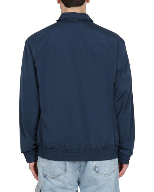 Drole de Monsieur Blue Logo Casual Jacket for men
