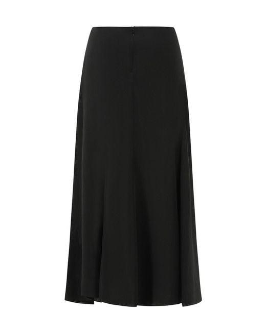 Isabel Marant Black Pleated Skirt