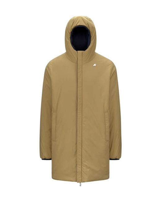 K-Way Black Reversible Jacket for men