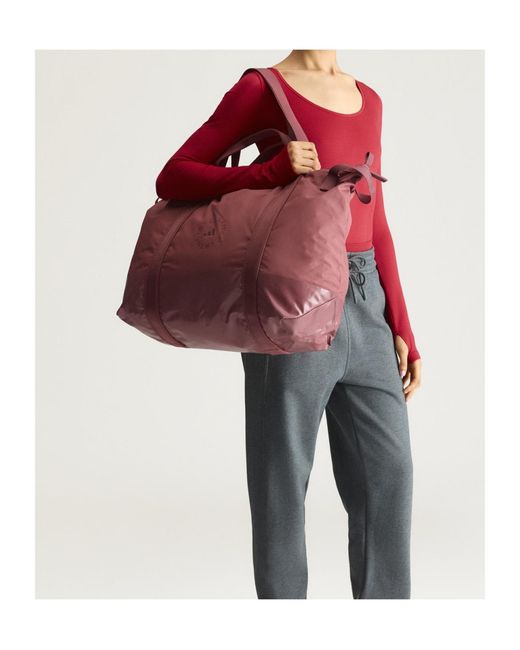 Adidas By Stella McCartney Pink Logo-Print Tote Bag