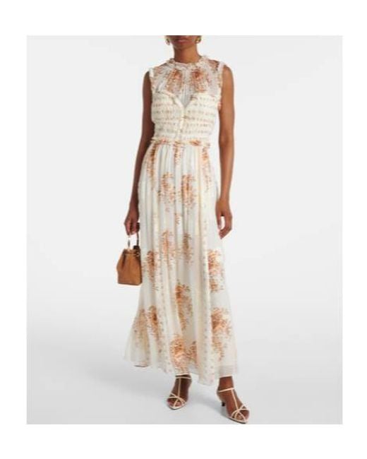 Ulla Johnson Natural Printed Dress