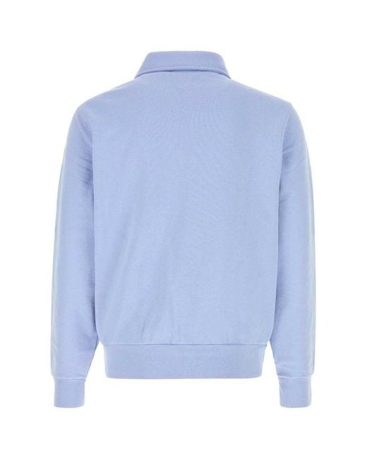 Polo Ralph Lauren Blue Half Zip Sweatshirt for men