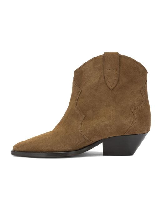 Isabel Marant Brown Dewina Cowboy Boots