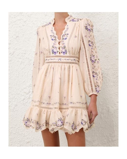 Zimmermann Natural Patience Mini Dress