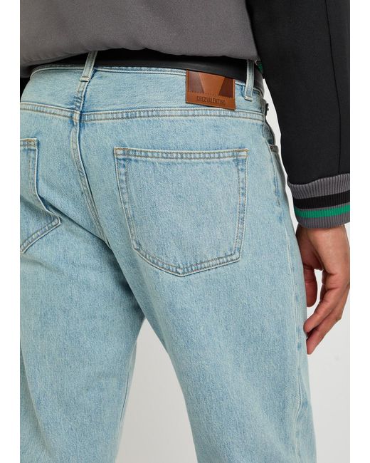 Valentino Blue Straight-Leg Jeans for men