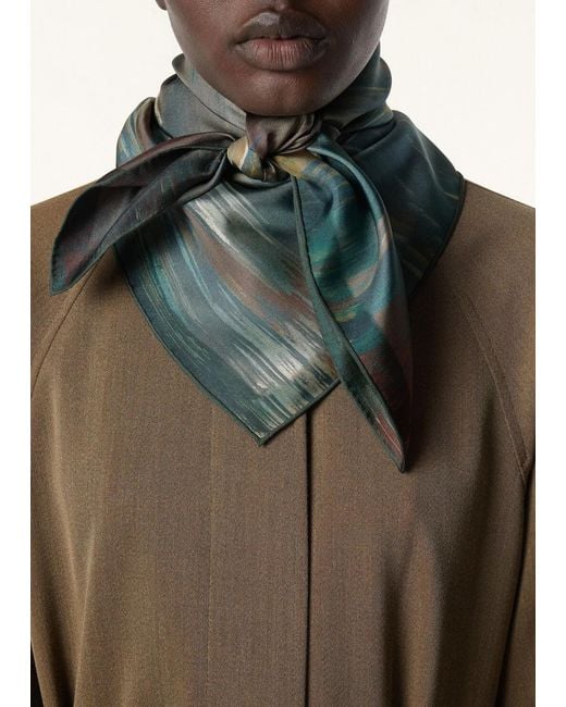 Loro Piana Green Taccuino D'Artista: Il Movimento Scarf