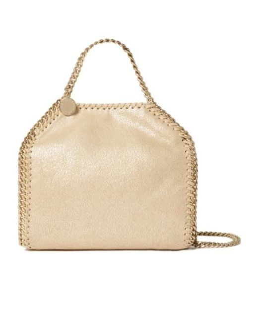 Stella McCartney Natural Falabella Tiny Tote Bag
