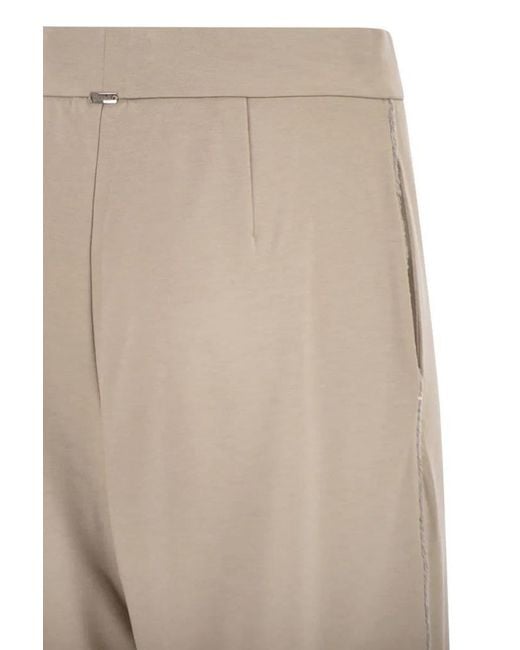 Herno Natural Drawstring Jogger Trousers