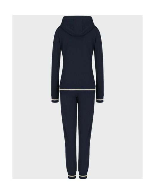EA7 Blue Train Core Sweatshirt Set