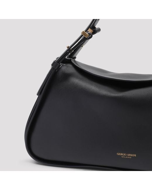 Giorgio Armani Black Asv Tote Bag