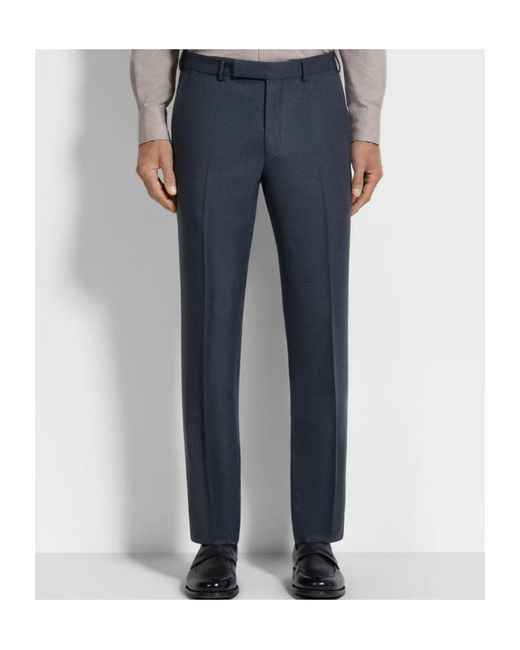 Zegna Blue 15Milmil15 Wool Suit for men