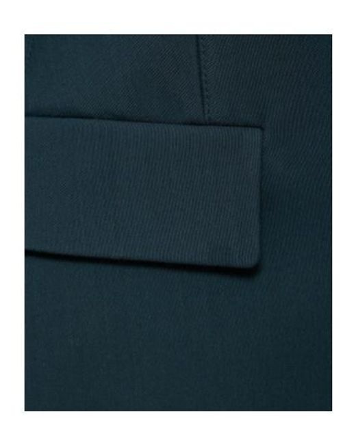 Mugler Blue Backless Suit Coat