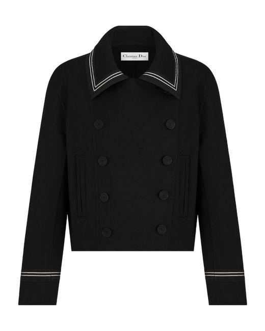 Dior Black Peacoat