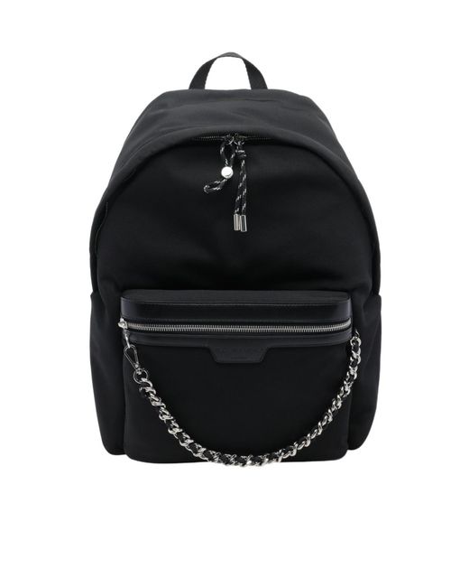 Stella McCartney Black Falabella Backpack