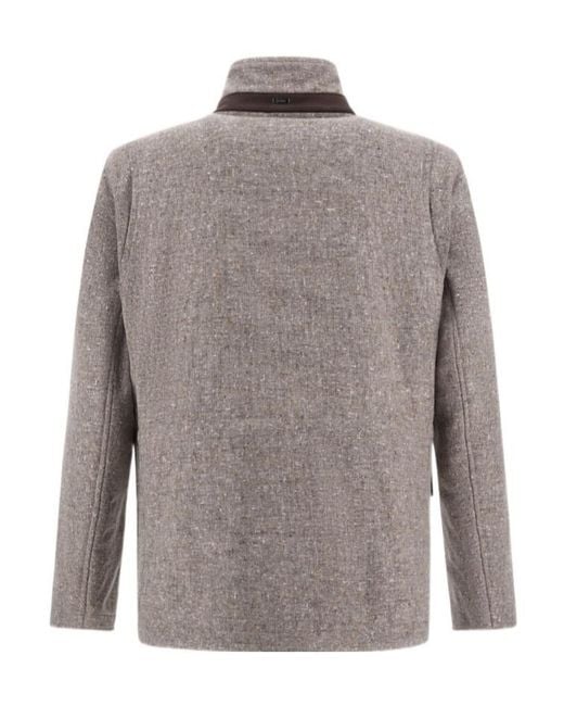 Herno Gray Resort Field Jacket for men