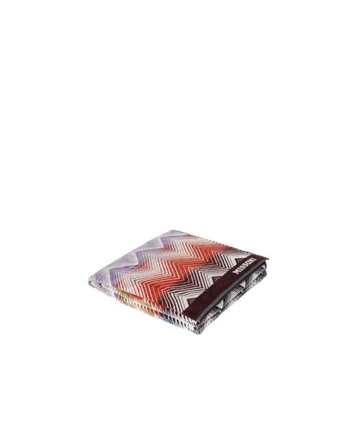 Missoni Pink Home Marea Zigzag Towel for men