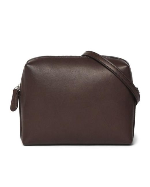 The Row Brown Regent Shoulder Bag