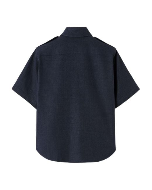 Loro Piana Blue Neo Annalisa Shirt