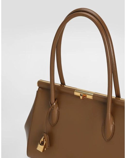 Dolce & Gabbana Brown Marlene Everyday Tote Bag