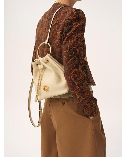 Chloé Natural Chloé Small Bracelet Backpack