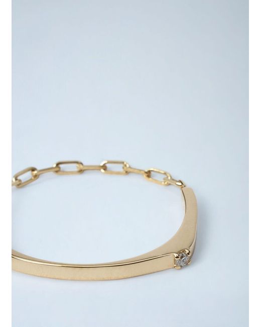 Totême  White Totême Chain Embellished Ring