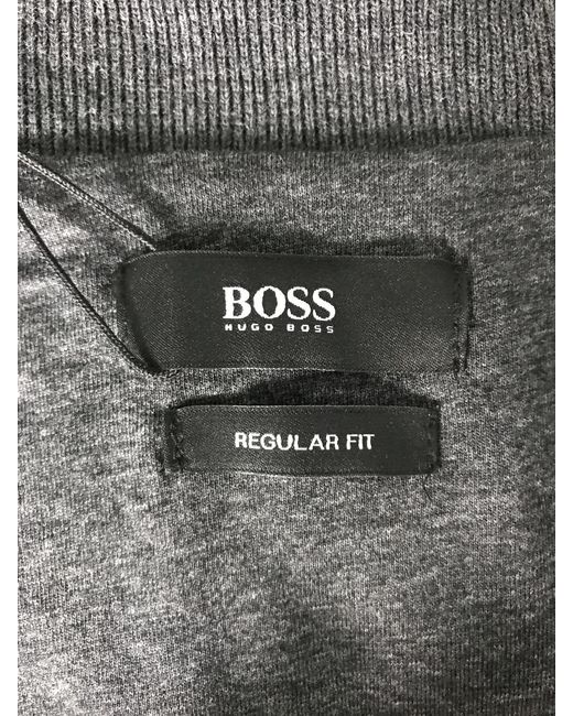 Boss Gray Hooded Casual Jacket for men